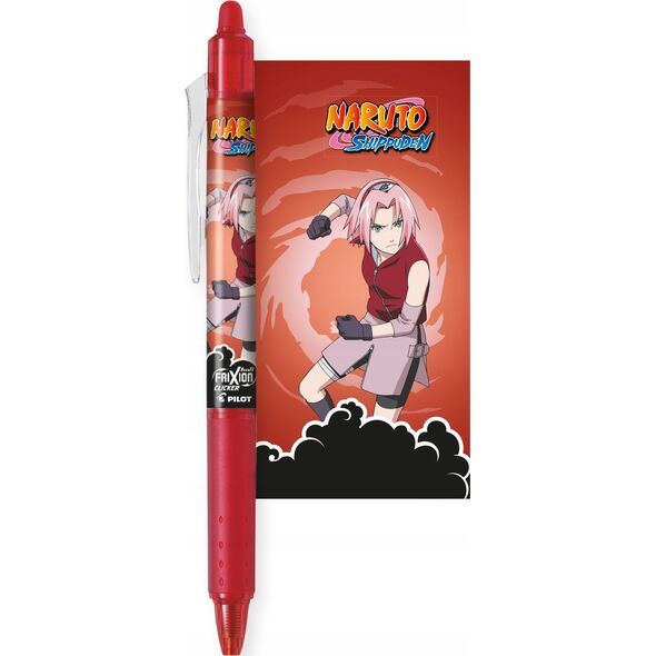 Pilot Pióro Clicker Frixion Naruto czerwo (12szt) PILOT