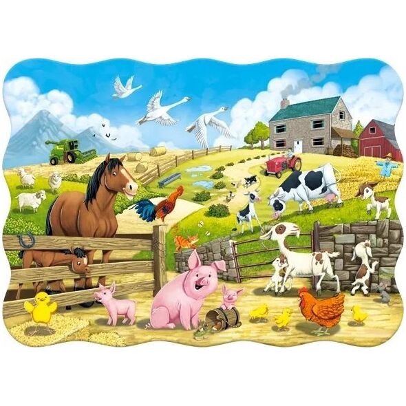 Castorland Puzzle 30 Animals on the Farm CASTOR