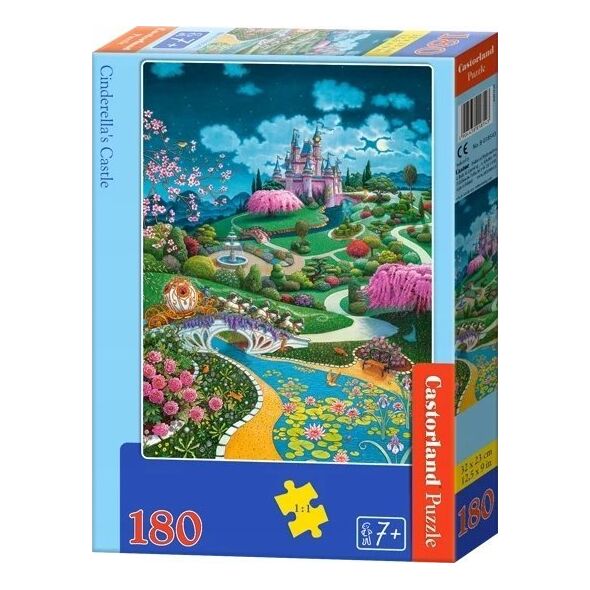 Castorland Puzzle 180 Cinderella's Castle CASTOR