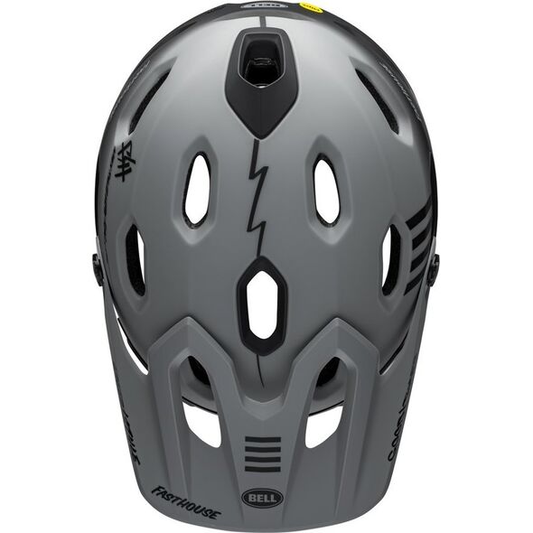 Bell Kask full face BELL SUPER DH Rozmiar kasku: S(52-56cm), Wybierz kolor: Matte Black White
