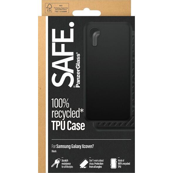 PanzerGlass SAFE. by PanzerGlass TPU Case Samsung Galaxy xCover 7 - black