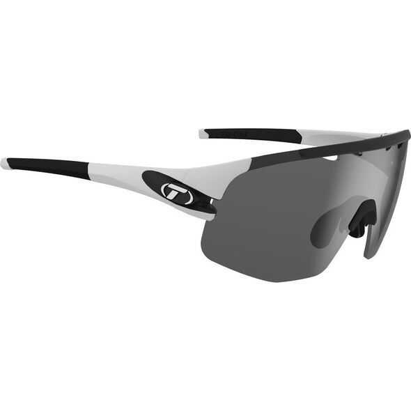 TIFOSI Okulary TIFOSI SLEDGE LITE matte white (3szkła Smoke, AC Red, Clear) (NEW)