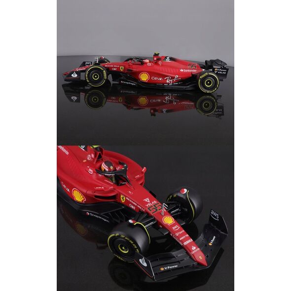 Bburago Ferrari Racing F1-75 2022 #55 Sainz1:18 BBURAGO