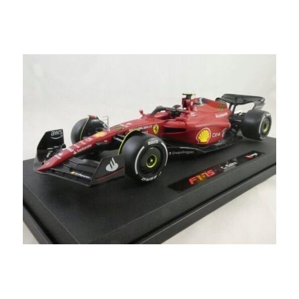 Bburago Ferrari Racing F1-75 2022 #55 Sainz1:18 BBURAGO