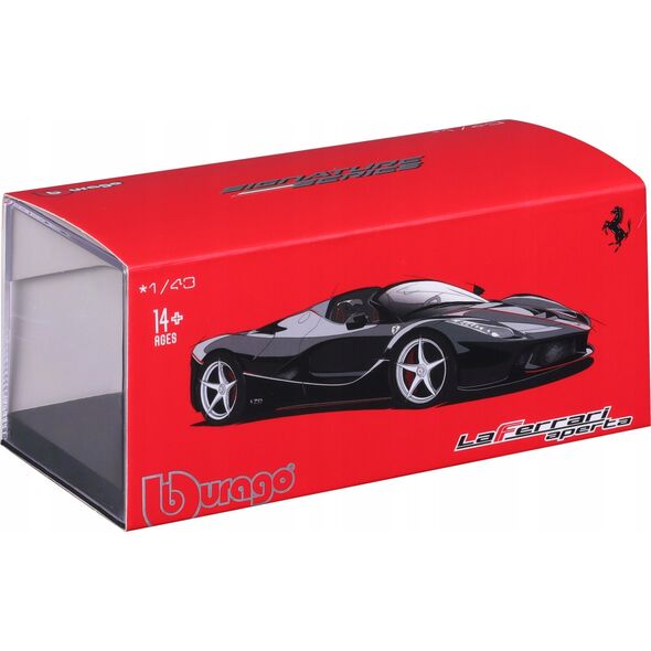 Bburago Ferrari LaFerrari Aperta matt black 1:43 BBURAGO