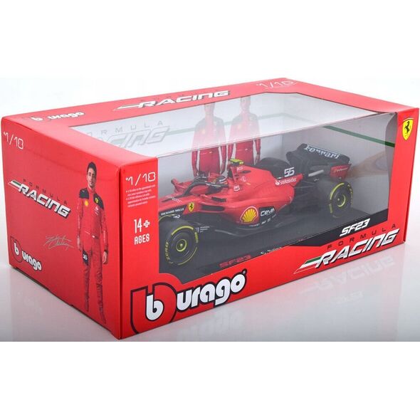 Bburago Ferrari Racing 2023 Season #55 Sainz 1:18 BBURAGO