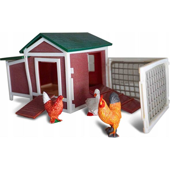 Bburago Chicken Coop Playset Tractor BBURAGO
