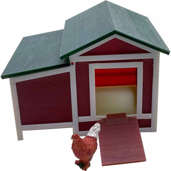Bburago Chicken Coop Playset Tractor BBURAGO