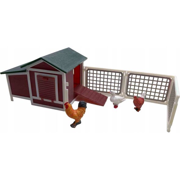 Bburago Chicken Coop Playset Tractor BBURAGO