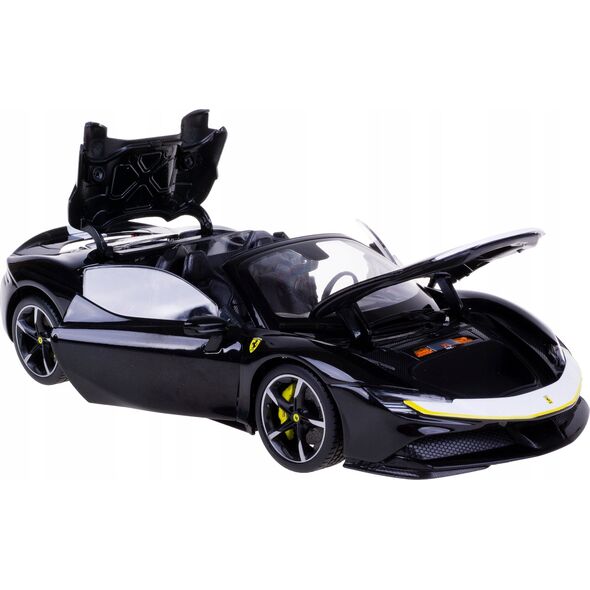 Bburago Ferrari SF90 Spider Metal Black 1:18 BBURAGO
