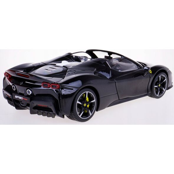 Bburago Ferrari SF90 Spider Metal Black 1:18 BBURAGO