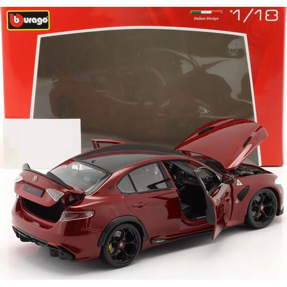 Bburago Alfa Romeo Giulia GTA Metal Red 1:18 BBURAGO