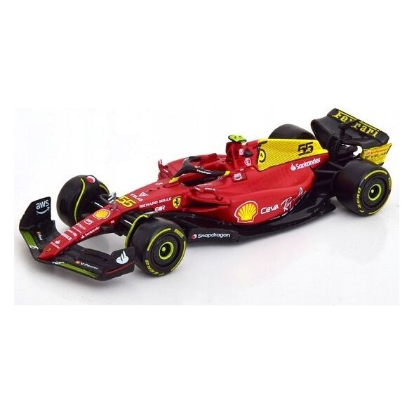 Bburago Ferrari Racing F1-75 Italian GP 2022 #55 BBURAGO