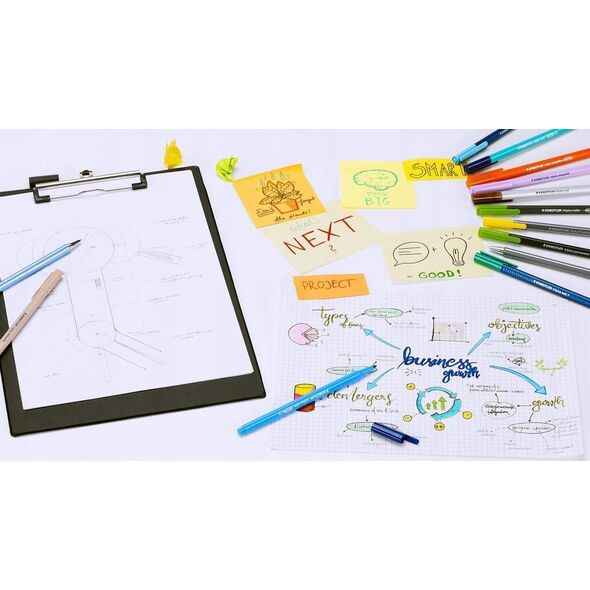 Staedtler Długopis triplus ball M 10 kolorów STAEDTLER
