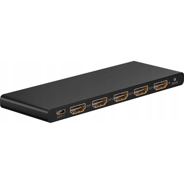 Goobay goobay HDMI Splitter 1 to 4 (4K @ 60Hz) (black)