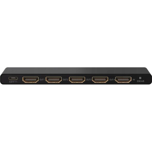Goobay goobay HDMI Splitter 1 to 4 (4K @ 60Hz) (black)