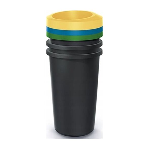 Kosz na śmieci Prosperplast ŚMIETNIK KOSZE NA ŚMIECI 3X45 L COMPACTA R SORTIBOX KOLOR