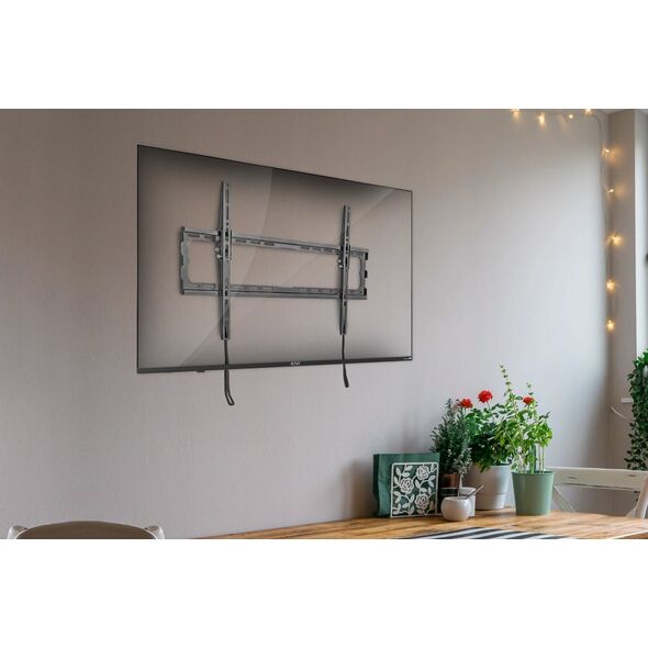 Kivi Slim design: provides a small distance to the wallConvenient design for quick and easy installationFixing screws: hold the TV securelyCompact packaging. 32-70". 45kg max.
