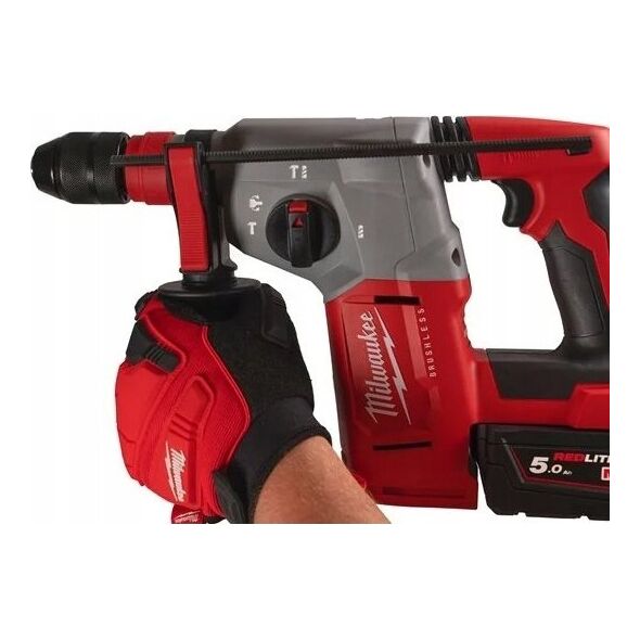 Młotowiertarka Milwaukee Akum. perforatorius SDS-Plius M18 BLHX-0X (18V) 2,3J Milwaukee  (be akum. ir kroviklio)