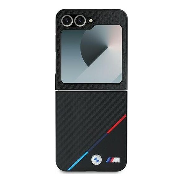 BMW BMW BMHCZF623PUDTK Z Flip6 F741 czarny/black hardcase Carbon Tricolor