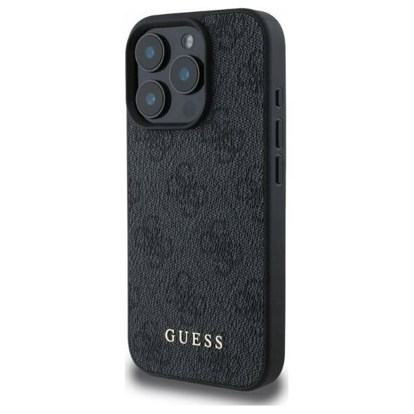 Guess Guess GUHCP16LG4GFGR iPhone 16 Pro 6.3" czarny/black hardcase 4G Classic