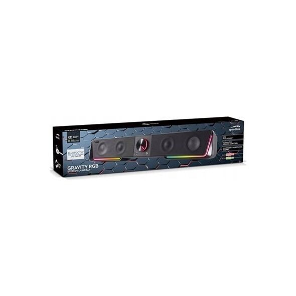 Głośniki komputerowe Speedlink Speedlink soundbar Gravity RGB (SL-830200-BK)
