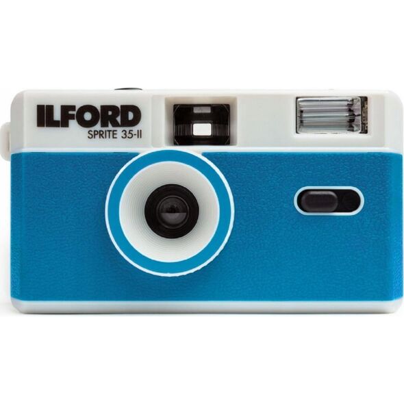 Aparat cyfrowy Ilford Ilford Sprite 35-II, silver/blue