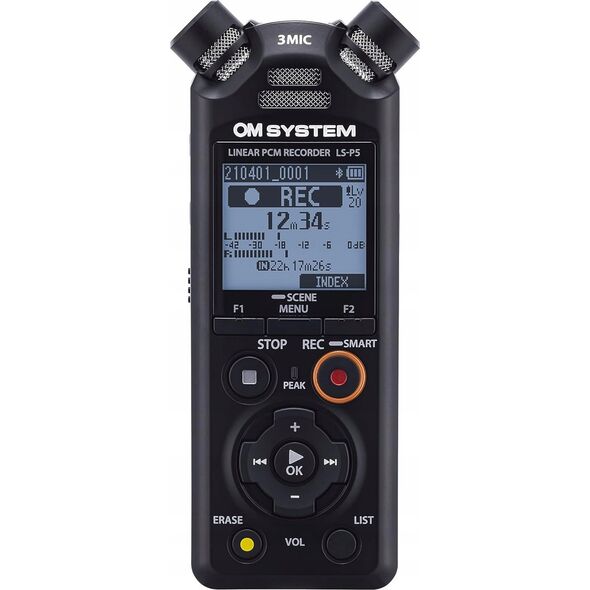 Dyktafon Olympus OM System audio recorder LS-P5 Wind Protection Kit