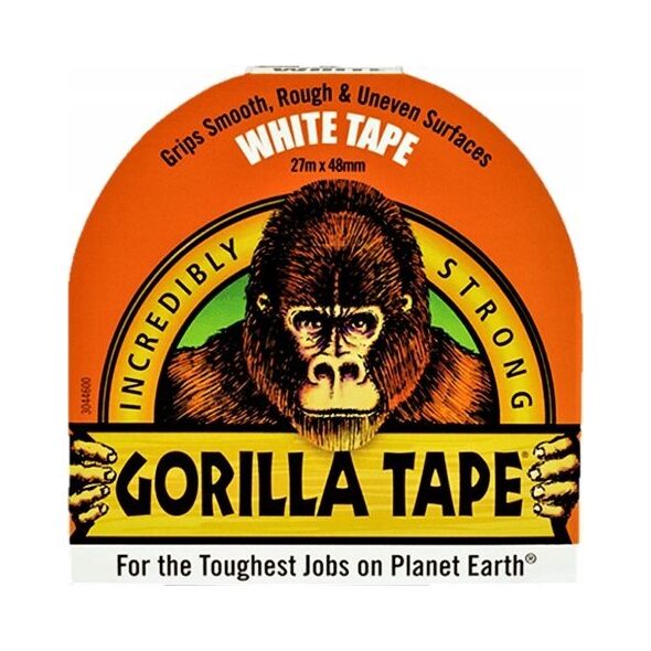 Gorilla Sports Gorilla tape 'White' 27m