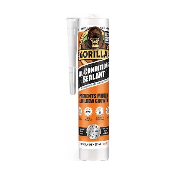 Gorilla Sports Gorilla glue A/C Sealant 295ml, white
