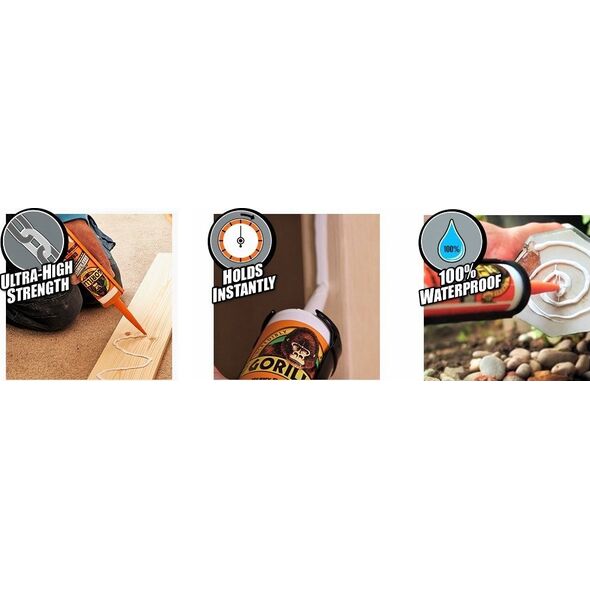 Gorilla Sports Gorilla glue Grab Adhesive 80ml