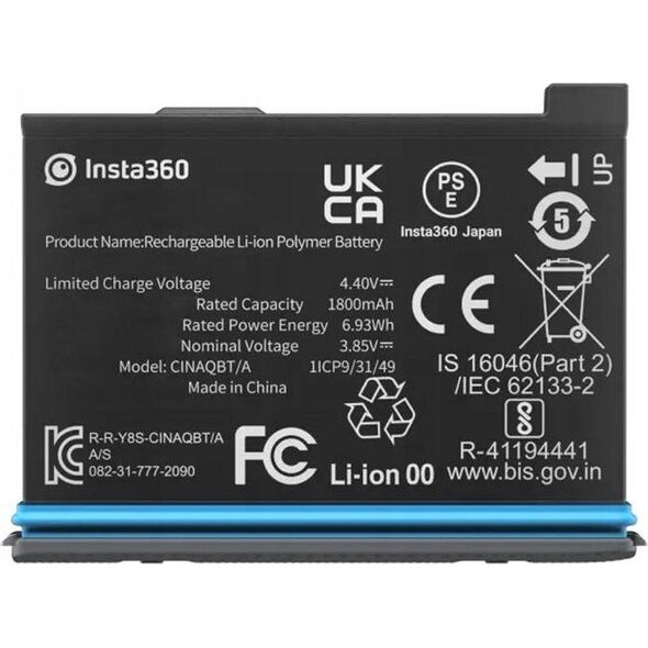 Akumulator Insta360 Insta360 X3 battery 1800mAh