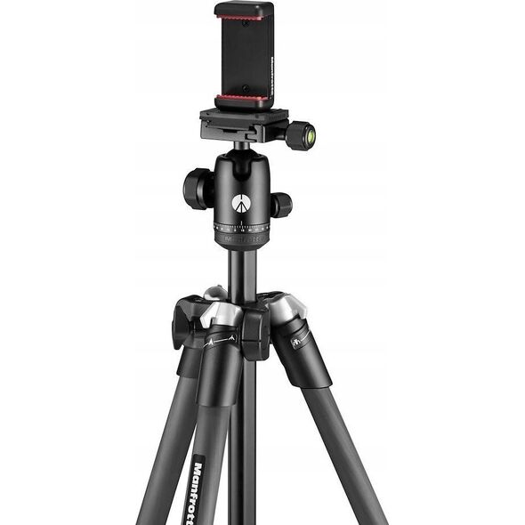 Statyw Manfrotto Manfrotto tripod Element MII Mobile Bluetooth Carbon MKELMII4CMB-BH, black