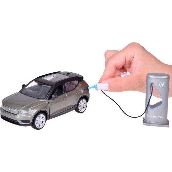 Jokomisiada Auto metalowe Elektryczny crossover Volvo XC40 dźwięki światła ZA5043