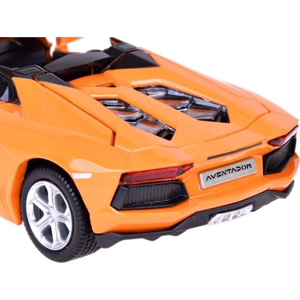 Jokomisiada Auto metalowe model Lamborghini Aventador Roadster 1:32 interaktyw. ZA5053