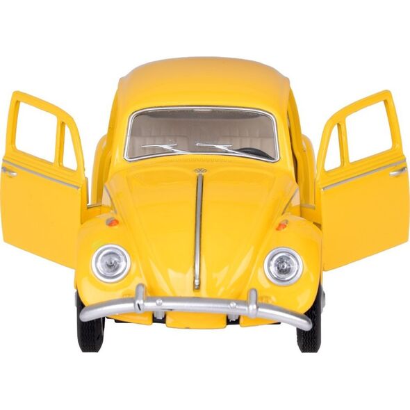 Jokomisiada Auto kolekcjonerskie Volkswagen Classical Beetle 1967 1:36 metalowe auto światło dźwięk ZA5055