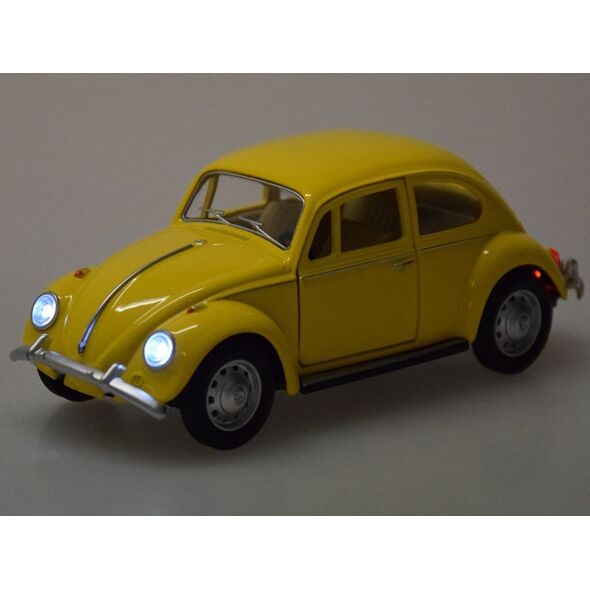 Jokomisiada Auto kolekcjonerskie Volkswagen Classical Beetle 1967 1:36 metalowe auto światło dźwięk ZA5055