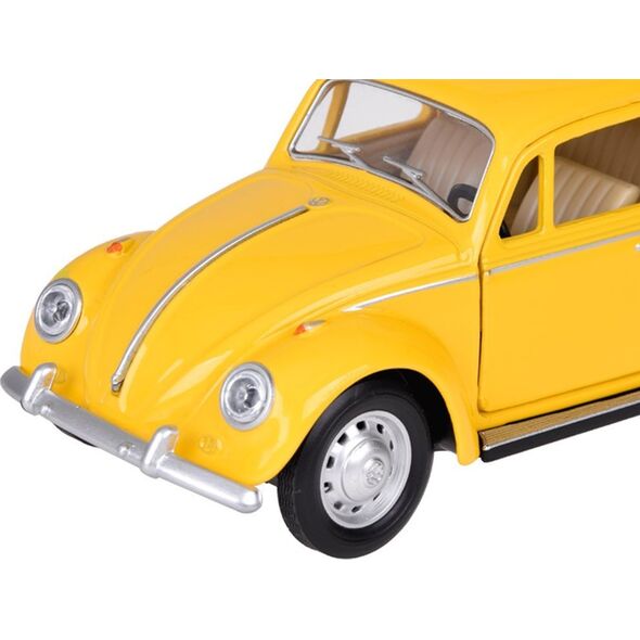 Jokomisiada Auto kolekcjonerskie Volkswagen Classical Beetle 1967 1:36 metalowe auto światło dźwięk ZA5055