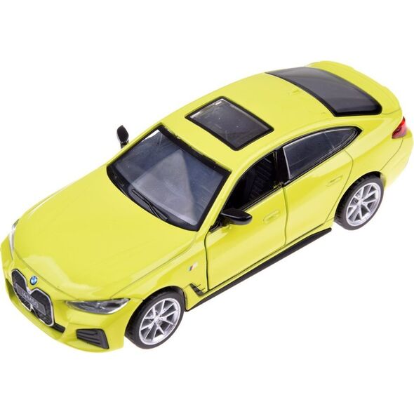 Jokomisiada Auto metalowe Elektryczne BMW i4 M50 Gran Coupe dźwięk światła ZA5044