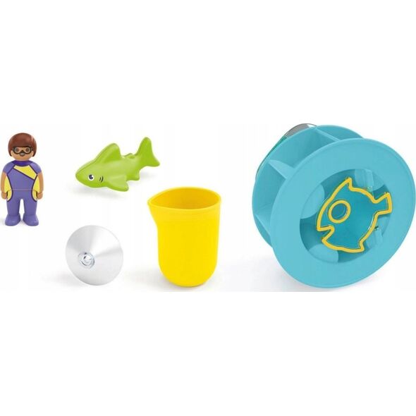 Playmobil Zestaw z figurką Junior Aqua 71688 Młyn wodny z małym rekinem Playmobil