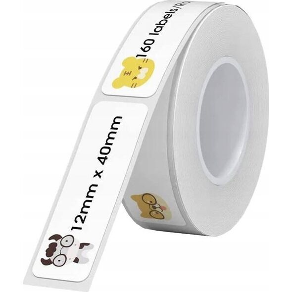 Niimbot Etykiety Termiczne Niimbot naklejki 12x40 mm, 160 szt