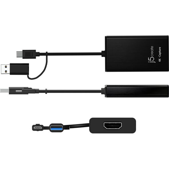 j5create j5create JTS223 Przewodowa USB 3.2 Gen 1 (3.1 Gen 1) Type-C Szary