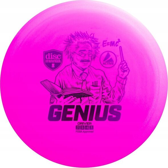 Discmania Discgolf DISCMANIA  Fairway Driver  GENIUS Active Light Blue 7/5/-4/1