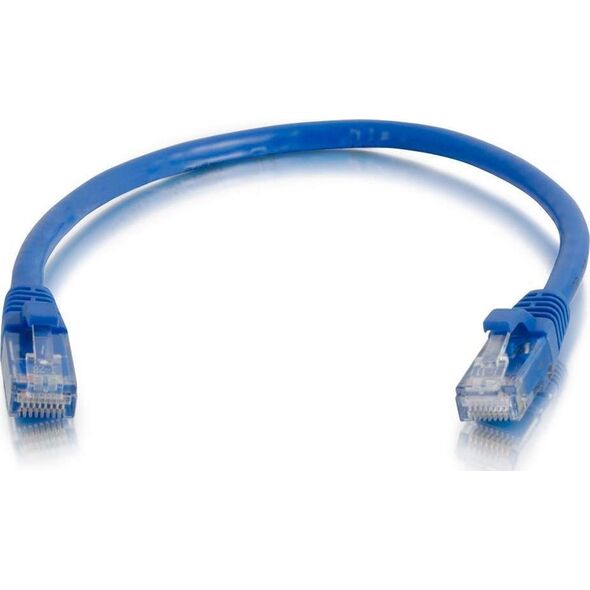 C2G Cbl/0.3M Moulded/Booted Blue CAT5E UTP