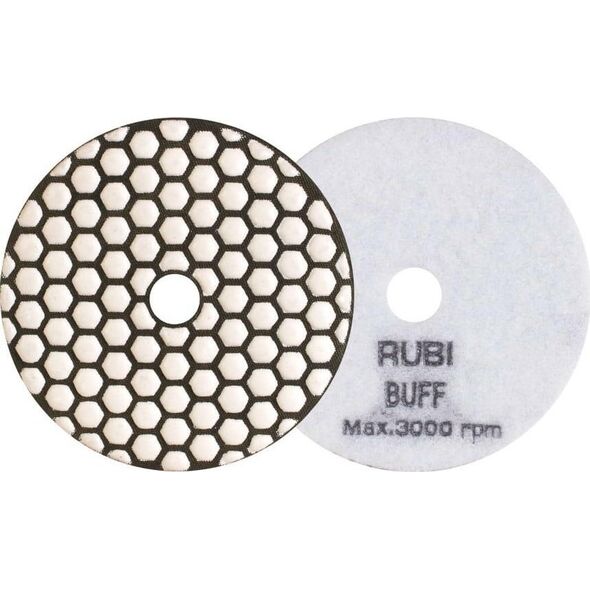 Rubi RUBI NAKŁADKA POLERSKA 100mm POŁYSKDO NABŁYSZCZANIA MA SUCHO