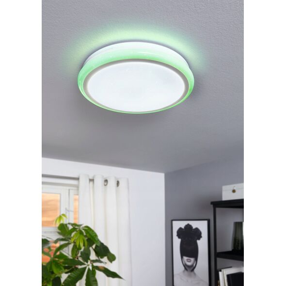 Lampa sufitowa EGLO CEILING LAMP 33195 LIPARI 30W LED RC D40