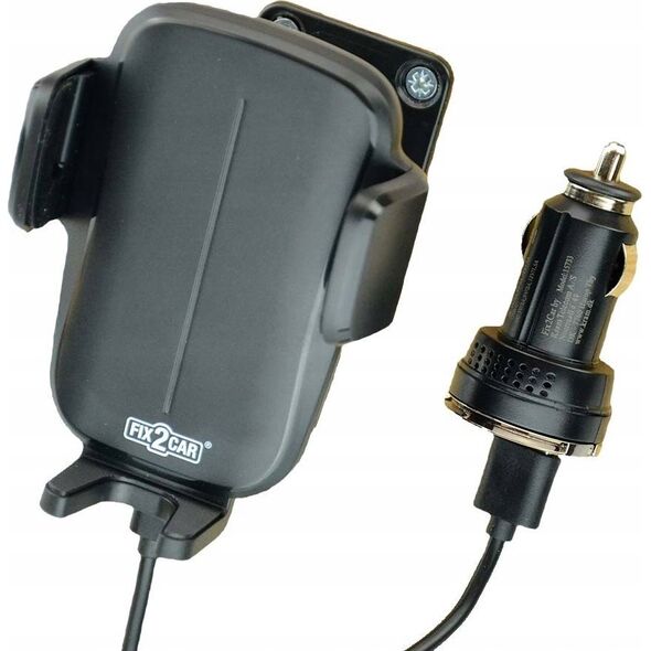 Ładowarka Kram  KRAM Fix2Car 15W Wireless Charger 61-86mm Swivel