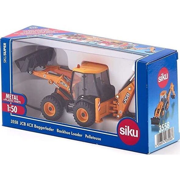 Teka Siku Super - Koparko-ładowarka JCB 4CX S3558