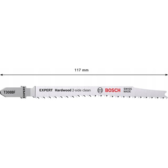 Bosch Bosch EXPERT jigsaw blades T308BF Hardwood 2-side clean