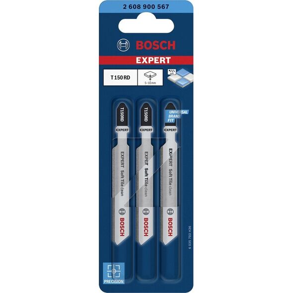 Bosch Bosch EXPERT jigsaw blades T150RD 3Stk Soft Tile clean